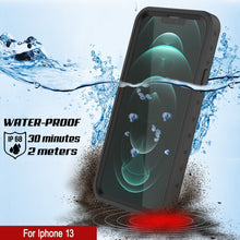 Load image into Gallery viewer, iPhone 13 Waterproof IP68 Case, Punkcase [Clear] [StudStar Series] [Slim Fit] [Dirtproof] (Color in image: Teal)
