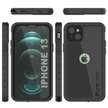 Load image into Gallery viewer, iPhone 13 Waterproof IP68 Case, Punkcase [Black] [StudStar Series] [Slim Fit] (Color in image: Red)
