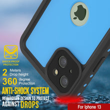 Cargar imagen en el visor de la galería, iPhone 13 Waterproof IP68 Case, Punkcase [Light blue] [StudStar Series] [Slim Fit] [Dirtproof] (Color in image: Light Green)
