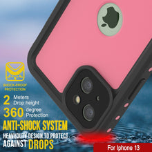 Cargar imagen en el visor de la galería, iPhone 13 Waterproof IP68 Case, Punkcase [Pink] [StudStar Series] [Slim Fit] [Dirtproof] (Color in image: Teal)
