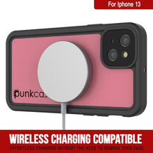 Cargar imagen en el visor de la galería, iPhone 13 Waterproof IP68 Case, Punkcase [Pink] [StudStar Series] [Slim Fit] [Dirtproof] (Color in image: Light Blue)
