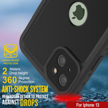 Load image into Gallery viewer, iPhone 13 Waterproof IP68 Case, Punkcase [Black] [StudStar Series] [Slim Fit] (Color in image: White)
