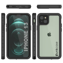 Load image into Gallery viewer, iPhone 13 Waterproof IP68 Case, Punkcase [Clear] [StudStar Series] [Slim Fit] [Dirtproof] (Color in image: Light Blue)
