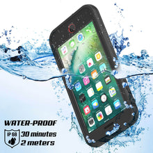 Cargar imagen en el visor de la galería, iPhone 8+ Plus Waterproof Case, Punkcase SpikeStar Black Series | Thin Fit 6.6ft Underwater IP68 (Color in image: red)
