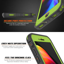 Load image into Gallery viewer, iPhone 8+ Plus Waterproof Case, Punkcase SpikeStar Light-Green Series | Thin Fit 6.6ft Underwater IP68 (Color in image: white)
