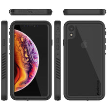 Cargar imagen en el visor de la galería, iPhone XR Waterproof Case, Punkcase [Extreme Series] Armor Cover W/ Built In Screen Protector [Black] (Color in image: Light Green)
