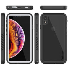 Cargar imagen en el visor de la galería, iPhone XR Waterproof Case, Punkcase [Extreme Series] Armor Cover W/ Built In Screen Protector [White] (Color in image: Red)

