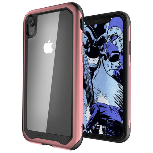 iPhone Xr Case, Ghostek Atomic Slim 2 Series  for iPhone Xr Rugged Heavy Duty Case|PINK (Color in image: Pink)