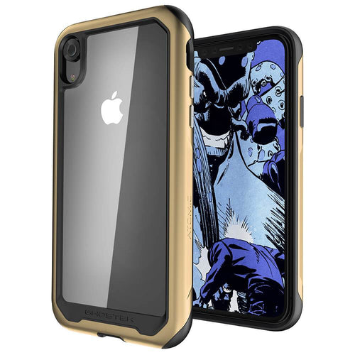 iPhone Xr Case, Ghostek Atomic Slim 2 Series  for iPhone Xr Rugged Heavy Duty Case|GOLD (Color in image: Gold)