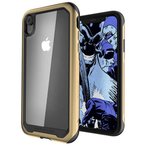 iPhone Xr Case, Ghostek Atomic Slim 2 Series  for iPhone Xr Rugged Heavy Duty Case|GOLD (Color in image: Gold)