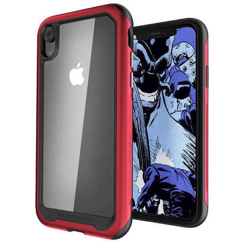 iPhone Xr Case, Ghostek Atomic Slim 2 Series  for iPhone Xr Rugged Heavy Duty Case|RED (Color in image: Red)
