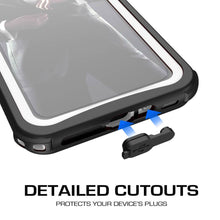 Cargar imagen en el visor de la galería, iPhone Xr  Case ,Ghostek Nautical Series  for iPhone Xr Rugged Heavy Duty Case | WHITE 
