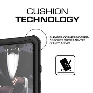 iPhone Xr  Case ,Ghostek Nautical Series  for iPhone Xr Rugged Heavy Duty Case |  BLACK 