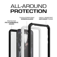 Cargar imagen en el visor de la galería, iPhone Xr  Case ,Ghostek Nautical Series  for iPhone Xr Rugged Heavy Duty Case | WHITE 
