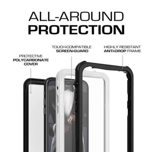 iPhone Xr  Case ,Ghostek Nautical Series  for iPhone Xr Rugged Heavy Duty Case | WHITE 