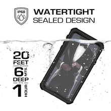Load image into Gallery viewer, iPhone Xr  Case ,Ghostek Nautical Series  for iPhone Xr Rugged Heavy Duty Case |  BLACK 
