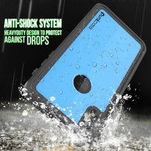 Cargar imagen en el visor de la galería, iPhone XR Waterproof IP68 Case, Punkcase [Light blue] [StudStar Series] [Slim Fit] [Dirtproof] (Color in image: white)
