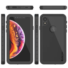 Cargar imagen en el visor de la galería, iPhone XR Waterproof IP68 Case, Punkcase [Black] [StudStar Series] [Slim Fit] (Color in image: purple)

