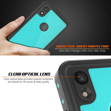 Cargar imagen en el visor de la galería, iPhone XR Waterproof IP68 Case, Punkcase [Teal] [StudStar Series] [Slim Fit] (Color in image: black)
