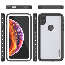 Cargar imagen en el visor de la galería, iPhone XR Waterproof IP68 Case, Punkcase [White] [StudStar Series] [Slim Fit] [Dirtproof] (Color in image: purple)
