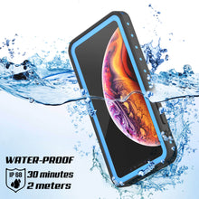 Cargar imagen en el visor de la galería, iPhone XR Waterproof IP68 Case, Punkcase [Light blue] [StudStar Series] [Slim Fit] [Dirtproof] (Color in image: light green)
