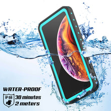 Cargar imagen en el visor de la galería, iPhone XR Waterproof IP68 Case, Punkcase [Teal] [StudStar Series] [Slim Fit] (Color in image: red)
