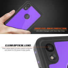 Cargar imagen en el visor de la galería, iPhone XR Waterproof IP68 Case, Punkcase [Purple] [StudStar Series] [Slim Fit] [Dirtproof] (Color in image: pink)
