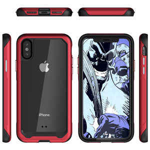 iPhone Xs Max Case, Ghostek Atomic Slim 2 Series  for iPhone Xs Max Rugged Heavy Duty Case|RED (Color in image: Gold)