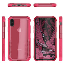 Cargar imagen en el visor de la galería, iPhone Xs Case, Ghostek Cloak 4 Series  for iPhone Xs / iPhone Pro Case | PINK (Color in image: Blue-Gold)
