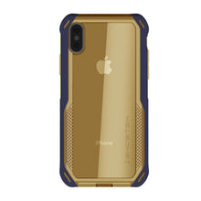 Load image into Gallery viewer, iPhone Xs Max Case, Ghostek Cloak 4 Series  for iPhone Xs Max / iPhone Pro Case | BLUE-GOLD (Color in image: Pink)

