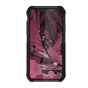 iPhone Xs Max Case, Ghostek Cloak 4 Series for iPhone Xs Max / iPhone Pro Case | BLACK (Color in image: Pink)
