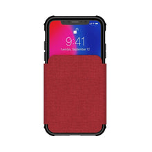 Load image into Gallery viewer, iPhone Xs Max Case, Ghostek Exec 3 Series for iPhone Xs Max / iPhone Pro Protective Wallet Case [RED] 
