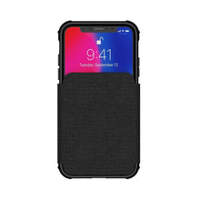 Load image into Gallery viewer, iPhone Xs Max Case, Ghostek Exec 3 Series for iPhone Xs Max / iPhone Pro Protective Wallet Case [BLACK] 

