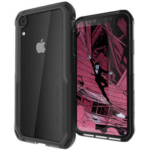 Cargar imagen en el visor de la galería, iPhone Xr Case, Ghostek Cloak 4 Series for iPhone Xr / iPhone Pro Case | BLACK (Color in image: Blue-Gold)
