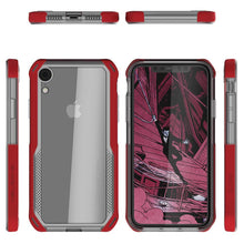 Cargar imagen en el visor de la galería, iPhone Xr Case, Ghostek Cloak 4 Series  for iPhone Xr / iPhone Pro Case | RED-CLEAR 
