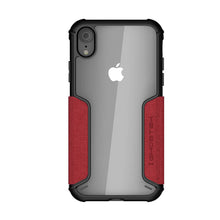 Cargar imagen en el visor de la galería, iPhone Xr Case, Ghostek Exec 3 Series for iPhone Xr / iPhone Pro Protective Wallet Case [RED] 
