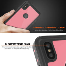 Load image into Gallery viewer, iPhone XS Max Waterproof IP68 Case, Punkcase [Pink] [StudStar Series] [Slim Fit] [Dirtproof] (Color in image: red)
