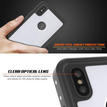 Load image into Gallery viewer, iPhone XS Max Waterproof IP68 Case, Punkcase [White] [StudStar Series] [Slim Fit] [Dirtproof] (Color in image: teal)
