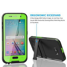 Load image into Gallery viewer, Galaxy S6 Waterproof Case, Punkcase SpikeStar Light Green Water/Shock/Dirt Proof | Lifetime Warranty (Color in image: teal)
