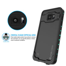 Cargar imagen en el visor de la galería, Galaxy Note 5 Waterproof Case, Punkcase StudStar Teal Shock/Dirt/Snow Proof | Lifetime Warranty (Color in image: light blue)
