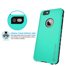 Cargar imagen en el visor de la galería, iPhone 6s/6 Waterproof Case, PunkCase StudStar Teal w/ Attached Screen Protector | Lifetime Warranty (Color in image: light green)
