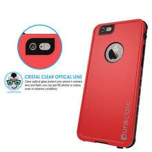 Cargar imagen en el visor de la galería, iPhone 6S+/6+ Plus Waterproof Case, PUNKcase StudStar Red w/ Attached Screen Protector | Warranty (Color in image: teal)
