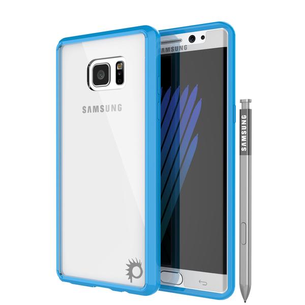 Funda Note FE Punkcase® LUCID 2.0 de la serie azul claro con protector de pantalla PUNK SHIELD | UltraFit.