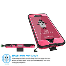 Cargar imagen en el visor de la galería, iPhone 6s/6 Waterproof Case, PunkCase StudStar Pink w/ Attached Screen Protector | Lifetime Warranty (Color in image: teal)
