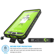 Cargar imagen en el visor de la galería, Galaxy Note 5 Waterproof Case, Punkcase StudStar Light Green Shock/Dirt Proof | Lifetime Warranty (Color in image: black)
