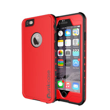 Cargar imagen en el visor de la galería, iPhone 6s/6 Waterproof Case, PunkCase StudStar Red w/ Attached Screen Protector | Lifetime Warranty (Color in image: red)
