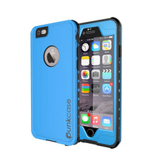 Cargar imagen en el visor de la galería, iPhone 6S+/6+ Plus Waterproof Case, PUNKcase StudStar Light Blue w/ Attached Screen Protector (Color in image: light blue)
