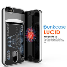 Load image into Gallery viewer, iPhone SE/5S/5 Case, PUNKCASE® LUCID Silver Series | Card Slot | SHIELD Screen Protector | Ultra fit (Color in image: Gold)
