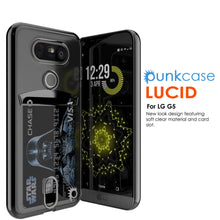 Cargar imagen en el visor de la galería, LG G5 Case, PUNKCASE® Black LUCID Series | Card Slot | PUNK SHIELD Screen Protector | Ultra Fit (Color in image: Silver)
