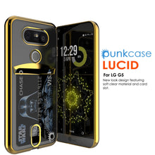 Cargar imagen en el visor de la galería, LG G5 Case, PUNKCASE® Gold LUCID Series | Card Slot | PUNK SHIELD Screen Protector | Ultra Fit (Color in image: Rose Gold)

